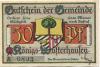 Königs Wusterhausen - Gemeinde - 13.12.1921 - 50 Pfennig 
