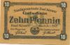 Kösen (heute: Naumburg) - Stadt - 9.7.1918 - 10 Pfennig 
