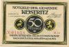 Köstritz - Gemeinde - 1.10.1921 - 50 Pfennig 