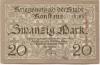 Konstanz - Stadt - November 1918 - 1.2.1919 - 20 Mark 