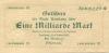 Konstanz - Stadt - 15.10.1923 - 1 Milliarde Mark 