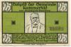 Kummerfeld - Gemeinde - -- - 25 Pfennig 