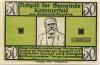 Kummerfeld - Gemeinde - -- - 50 Pfennig 