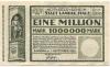 Landau - Stadt - 1.9.1923 - 1 Million Mark 