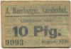 Landeshut (heute: PL-Kamienna Góra) - Hamburger, Albert, Mechanische Leinen-Weberei - August 1920 - 10 Pfennig 