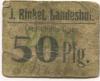Landeshut (heute: PL-Kamienna Góra) - Rinkel, J. - -- - 50 Pfennig 