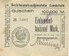 Landstuhl - Bayerisches Bezirksamt Kaiserslautern, Außenstelle Landstuhl - 13.8.1923 - 15.10.1923 - 100000 Mark 