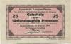 Langenaltheim - Gemeinde - 27.2.1917 - 25 Pfennig 