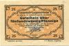 Langenaltheim - Gemeinde - 27.2.1917 - 25 Pfennig 