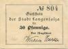 Langensalza (Bad) - Stadt - -- - 50 Pfennig 