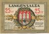 Langensalza (Bad) - Stadt - 1921 - 25 Pfennig 