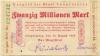 Langensalza (Bad) - Stadt - 15.8.1923 - 20 Millionen Mark