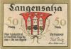 Langensalza (Bad) - Freiwillige Turner-Feuerwehr - - 1.12.1921 - 50 Pfennig 