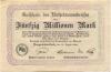 Langenschwalbach (heute: Schwalbach (Bad)) - Untertaunus-Kreis - 15.8.1923 - 50 Millionen Mark