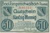 Langenschwalbach (heute: Schwalbach (Bad)) - Stadt - 1.12.1920 - 1.12.1921 - 50 Pfennig