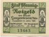 Langewiesen - Stadt - 1921 - 5 Pfennig 