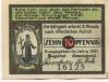 Langewiesen - Stadt - 1921 - 10 Pfennig 