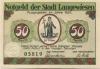 Langewiesen - Stadt - 1921 - 50 Pfennig 