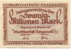 Langquaid - Marktsparkasse - 5.9.1923 - 20 Millionen Mark 