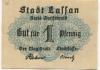 Lassan - Stadt - -- - 1 Pfennig 