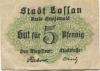 Lassan - Stadt - -- - 5 Pfennig 