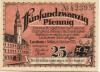 Lauban - (heute:-PL-Luban) - Stadt - Oktober 1920 - 25 Pfennig 