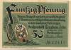 Lauban - (heute:-PL-Luban) - Stadt - Oktober 1920 - 50 Pfennig 