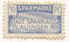 Lauingen - Städtische Sparkasse - -- - 10 Pfennig 