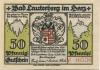 Lauterberg (Bad) - Stadt - 15.7.1921 - 50 Pfennig 