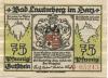 Lauterberg (Bad) - Stadt - 15.7.1921 - 75 Pfennig 