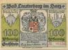 Lauterberg (Bad) - Stadt - 15.7.1921 - 100 Pfennig 