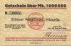 Leer - Schmidt & Eimers, Ostfriesische Fett-Handels GmbH - 30.8.1923 - 30.9.1923 - 1 Million Mark