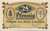 Lehesten - Stadt - -- - 25 Pfennig 