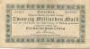 Leipzig - Stadt - 1.10.1923 - 20 Milliarden Mark 