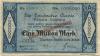 Leipzig - Allgemeine Deutsche Credit-Anstalt - 16.8.1923 - 1 Million Mark