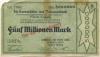 Leipzig - Commerz- und Privat-Bank AG, Filiale Leipzig - 22.8.1923 - 5 Millionen Mark