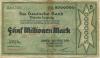Leipzig - Commerz- und Privat-Bank AG, Filiale Leipzig - 22.8.1923 - 5 Millionen Mark