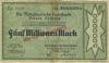 Leipzig - Darmstädter und Nationalbank KaA, Filiale Leipzig - 22.8.1923 - 5 Millionen Mark