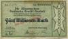 Leipzig - Deutsche Bank, Filiale Leipzig - 22.8.1923 - 5 Millionen Mark 