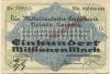 Leipzig - Deutsche Bank, Filiale Leipzig - 20.9.1923 - 100 Millionen Mark