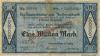 Leipzig - Dresdner Bank - 16.8.1923 - 1 Million Mark 