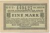 Leipzig - Fürsorgeamt - - 28.12.1919 - 1 Mark 