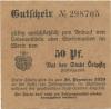 Leipzig - Fürsorgeamt - - 28.12.1920 - 50 Pfennig 