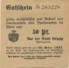 Leipzig - Fürsorgeamt - - 30.3.1921 - 50 Pfennig 