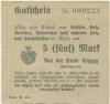 Leipzig - Fürsorgeamt - - 31.3.1923 - 5 Mark 