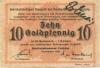 Leipzig - Handelskammer - November 1923 - 10 Gold-Pfennig 