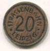 Leipzig - Straßenbahn - -- - 20 Pfennig 
