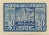 Leipzig - Volkshaus - - 30.6.1922 - 50 Pfennig 
