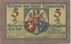 Leobschütz (heute: PL-Glubczyce) - Stadt - 31.12.1921 - 5 Pfennig 