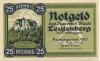 Leutenberg - Stadt - 1921 - 25 Pfennig 